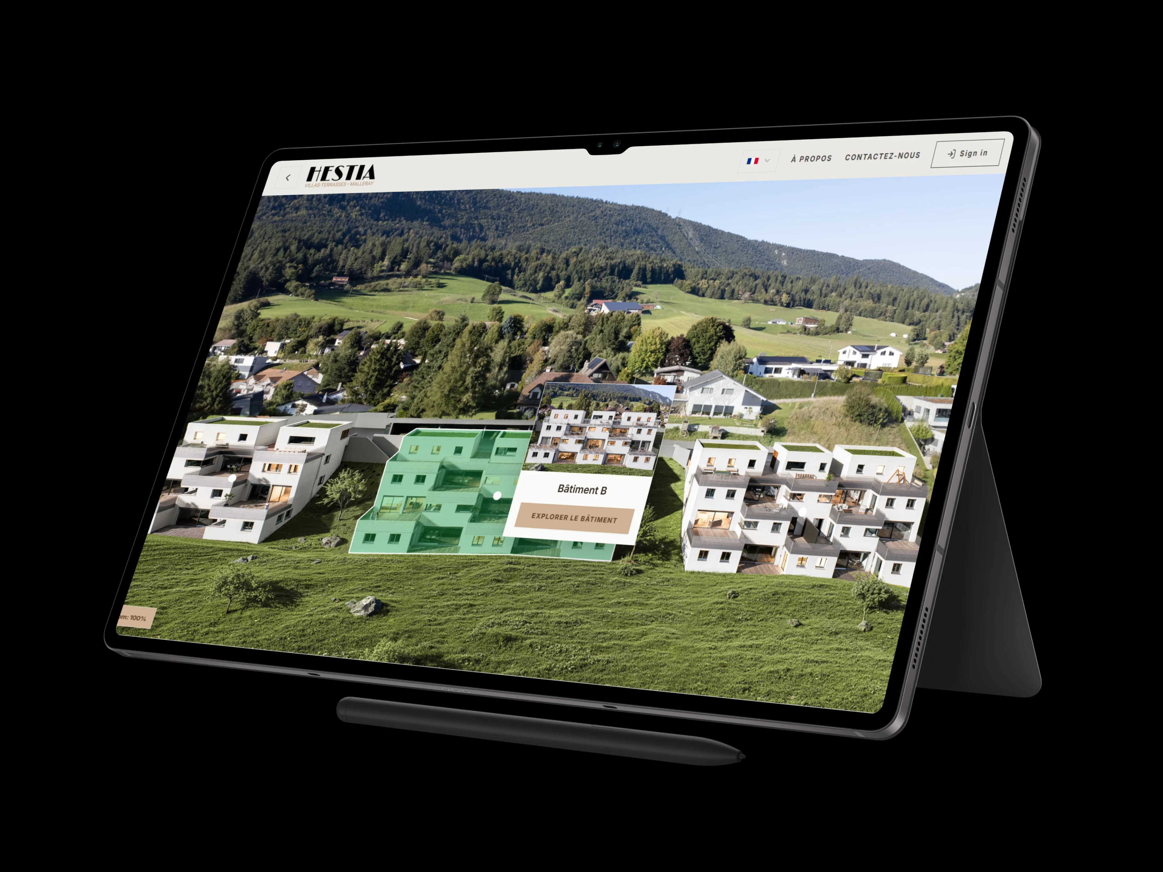 Exploration du projet Hestia Malleray dans SelectSee